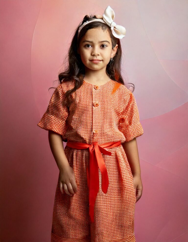 Firefly kids rompers for girl - girls with hairpins and bow 59873